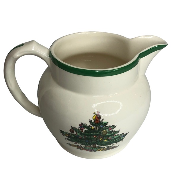 Spode Christmas Tree 24 oz Jug Discontinued Piece England - Picture 3 of 6